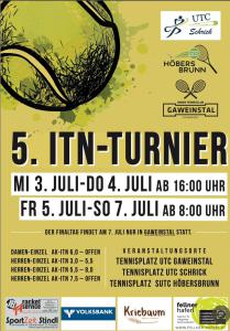 Start des 5ten ITN Turnier der Großgemeinde Gaweinstal